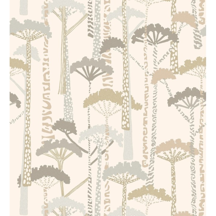 Papel pintado de árboles estilo moderno - Kilimanjaro Trees 682949