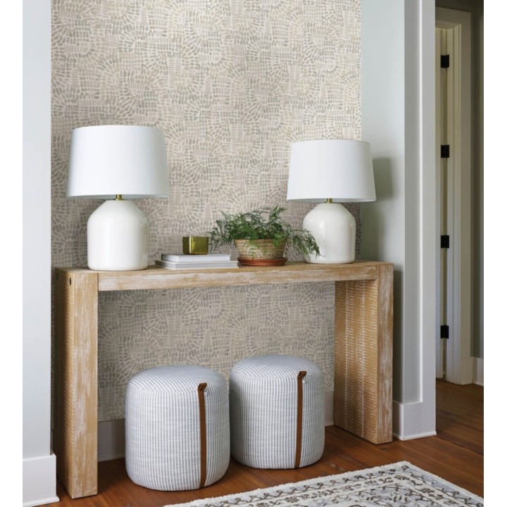 Papel pintado con mosaico abstracto - Honiton Mosaic 682960