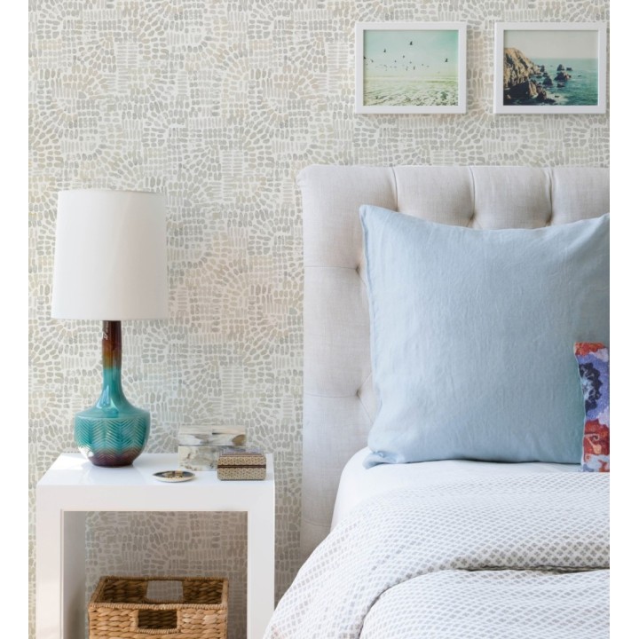 Papel pintado con mosaico abstracto - Honiton Mosaic 682960