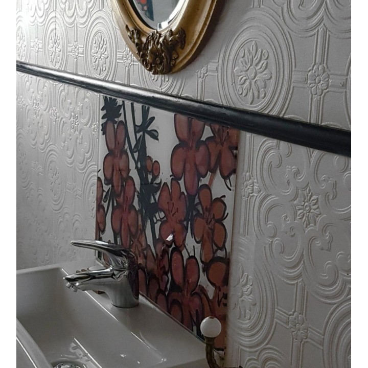 Papel pintado blanco clásico repintable texturizado de alto relieve - Reso Texture 123186