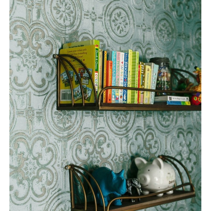 Papel pintado blanco clásico repintable texturizado de alto relieve - Reso Texture 123186