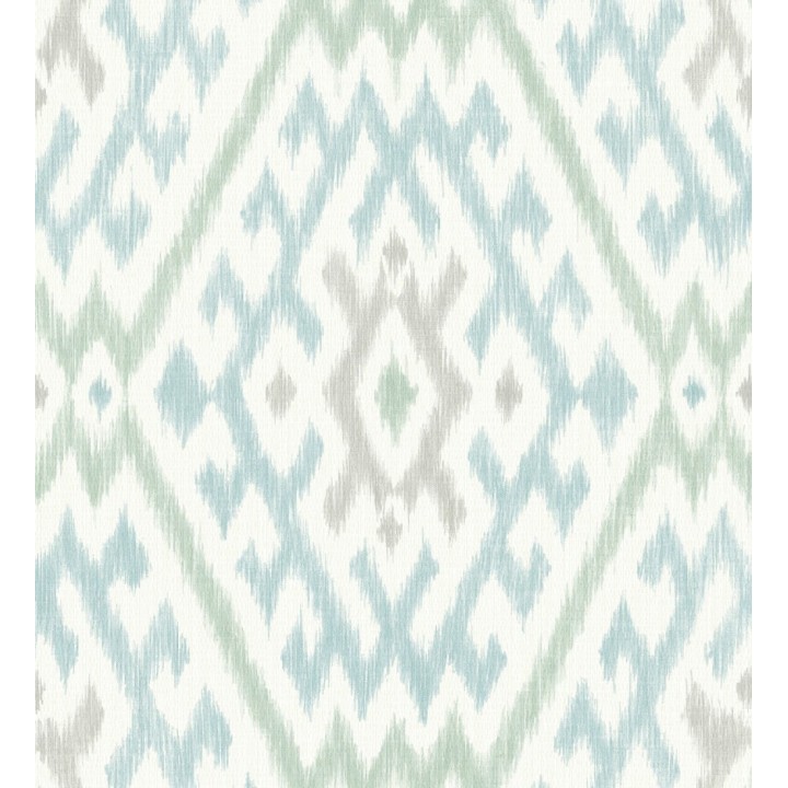 Papel pintado con diseño Ikat de estilo tribal étnico - Mykonos Boho 682978