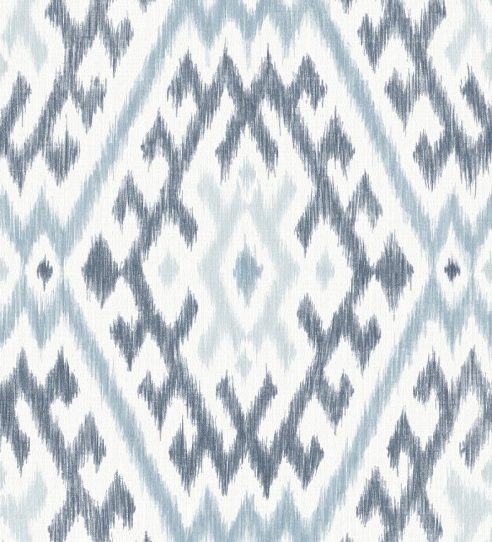 Papel pintado con diseño Ikat de estilo tribal étnico - Mykonos Boho 682980