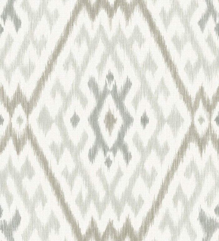 Papel pintado con diseño Ikat de estilo tribal étnico - Mykonos Boho 682981