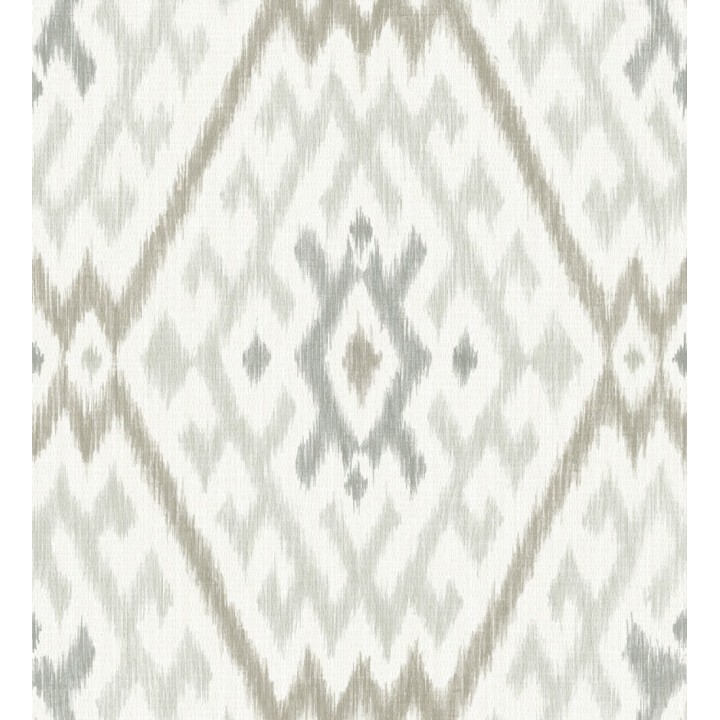 Papel pintado con diseño Ikat de estilo tribal étnico - Mykonos Boho 682981