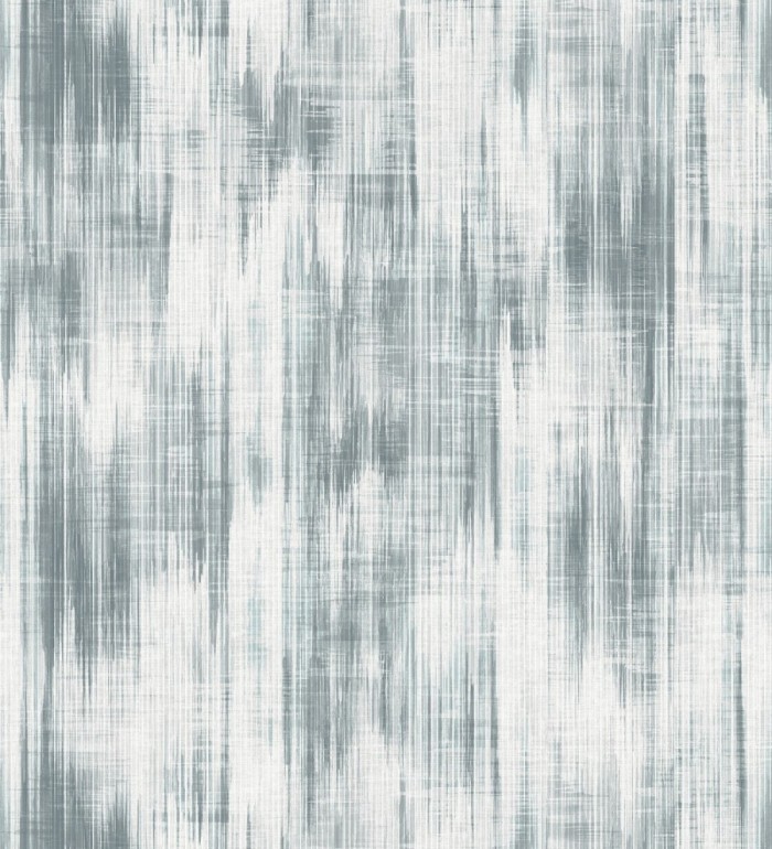 Papel pintado de pinceladas azules difuminadas - Bosa Linen 682982