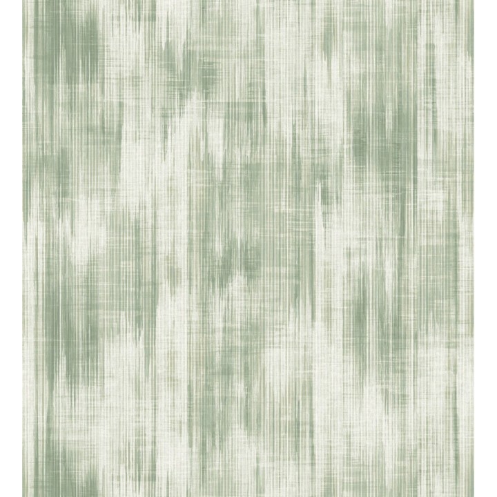 Papel pintado de pinceladas verdes difuminadas - Bosa Linen 682983