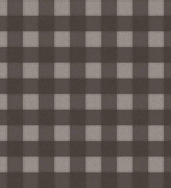 Papel pintado cuadros vichy tonos grises - Brandon Celtic 124163