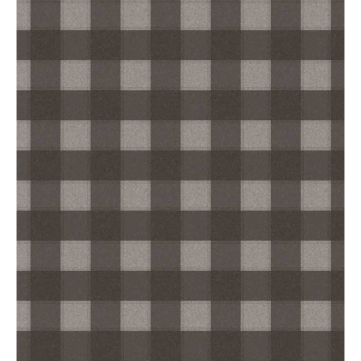 Papel pintado cuadros vichy tonos grises - Brandon Celtic 124163