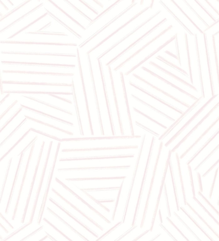 Papel pintado de líneas geométricas rosa - Micah Lines 683016
