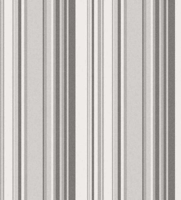 Papel pintado rayas desiguales tonos grises - Walter Stripes 124171