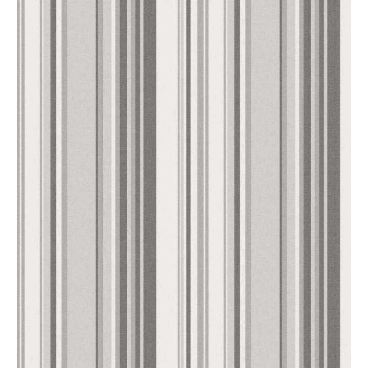 Papel pintado rayas desiguales tonos grises - Walter Stripes 124171