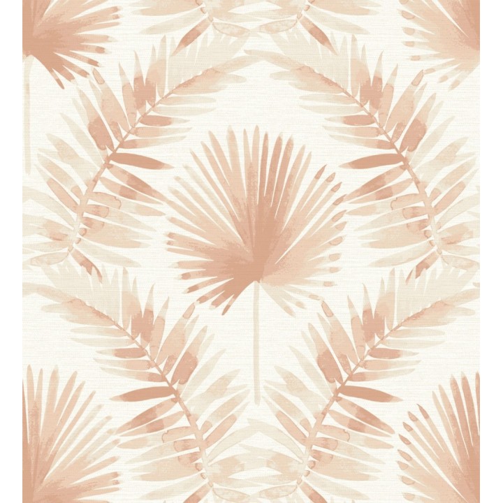 Papel pintado hojas de palmera tonos cálidos - Aloha Palm 683027