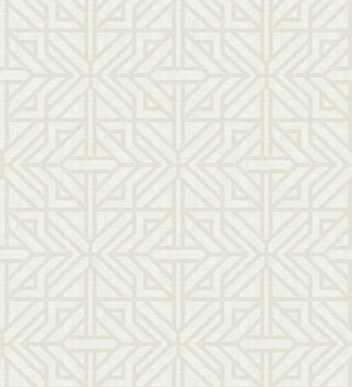 Papel pintado con diseño arquitectónico color beige - Hakon Symmetry 683042