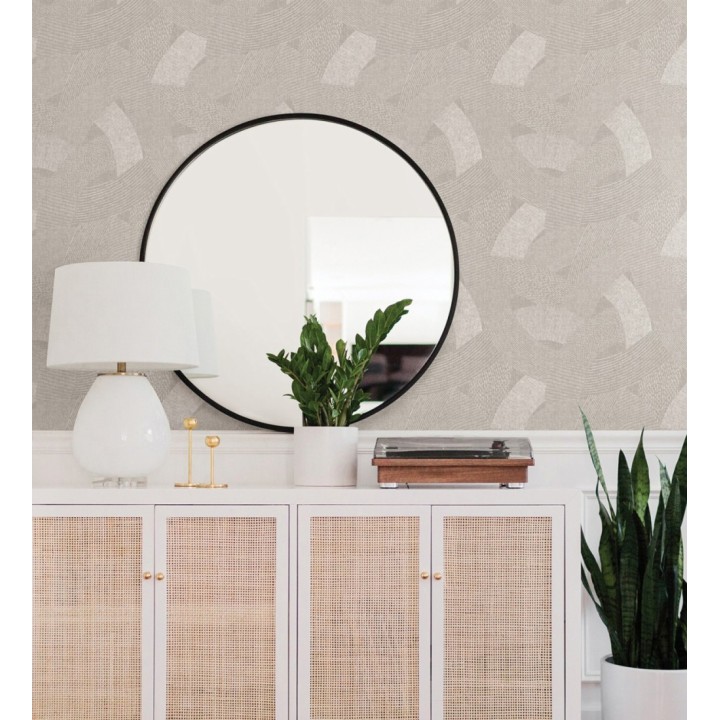 Papel pintado diseño abstracto y formas fluidas - Dynamic Interlace 683046