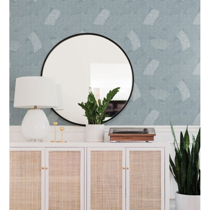 Papel pintado diseño abstracto y formas fluidas - Dynamic Interlace 683048