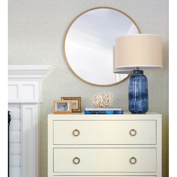 Papel pintado liso de fibra tejida color gris - Toulouse Weave 683050