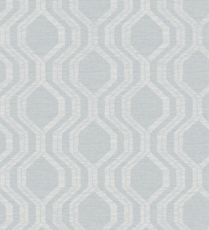 Papel pintado con diseño de hexágonos texturizados en tonos grises - Hexagon Harmony 683071