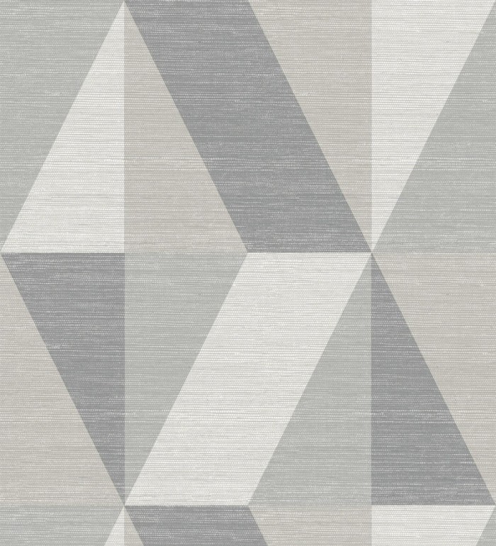 Papel pintado geométricos de rombos grandes en tonos visón - New Kepler 683077