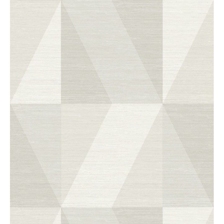 Papel pintado geométricos de rombos grandes en tonos grises y beige - New Kepler 683078