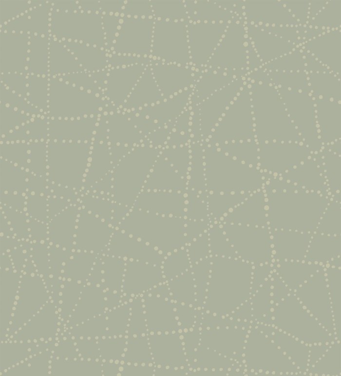 Papel pintado con líneas entrecruzadas inspiración de mapa estelar - Nomad Dots 683094