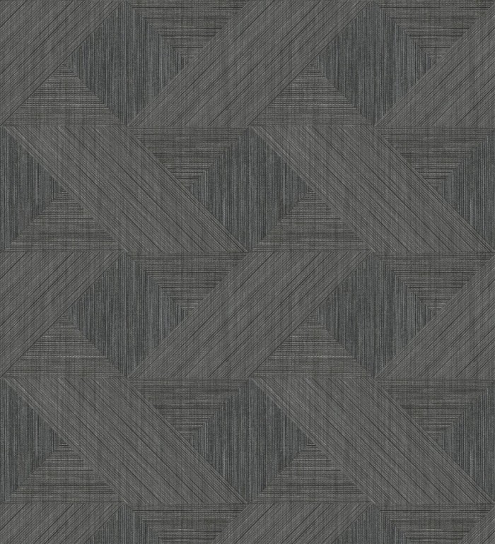 Papel pintado con efecto tridimensional de madera texturizada - Atlas Geometry 683103