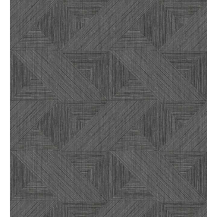 Papel pintado con efecto tridimensional de madera texturizada - Atlas Geometry 683103