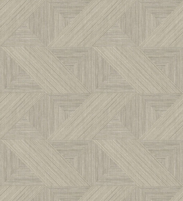 Papel pintado con efecto tridimensional de madera texturizada - Atlas Geometry 683104