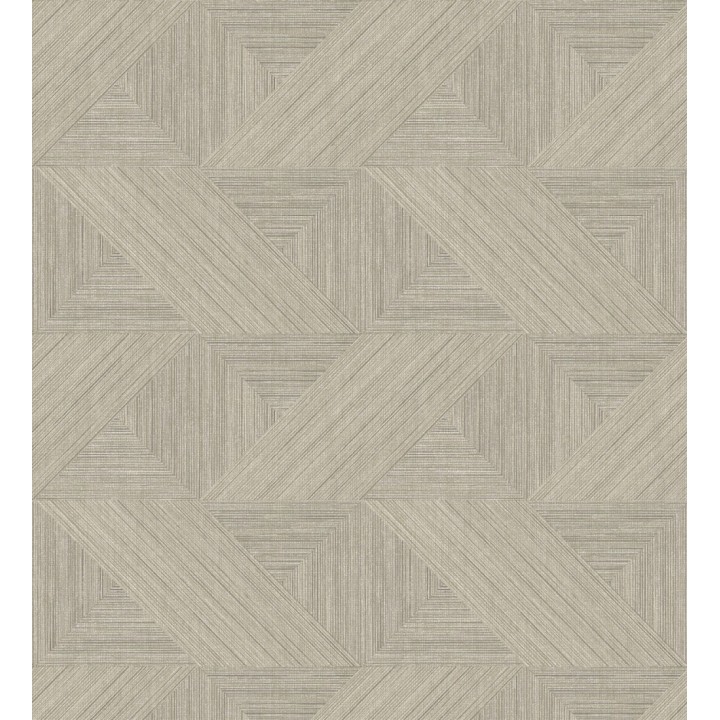 Papel pintado con efecto tridimensional de madera texturizada - Atlas Geometry 683104