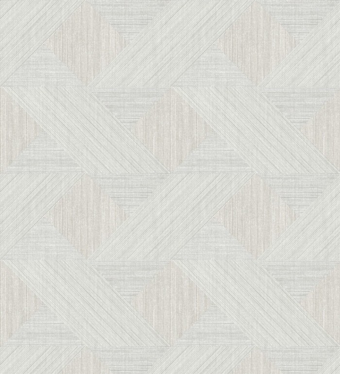 Papel pintado con efecto tridimensional de madera texturizada - Atlas Geometry 683105