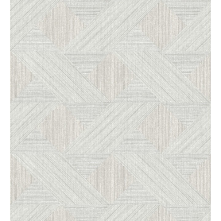 Papel pintado con efecto tridimensional de madera texturizada - Atlas Geometry 683105
