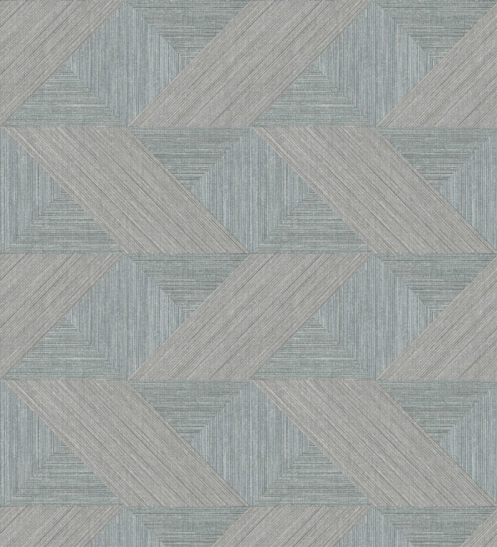 Papel pintado con efecto tridimensional de madera texturizada - Atlas Geometry 683106