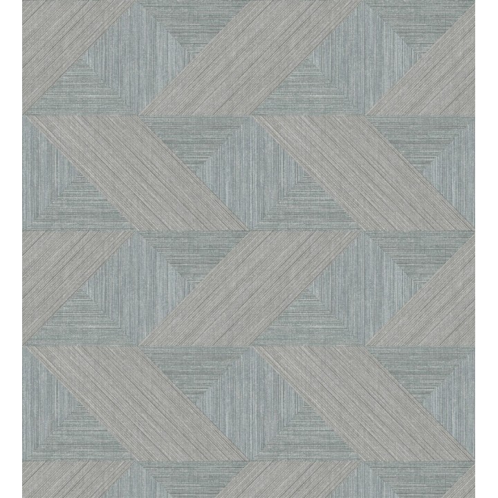 Papel pintado con efecto tridimensional de madera texturizada - Atlas Geometry 683106