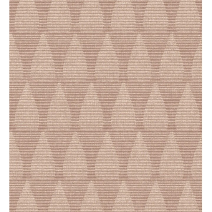 Papel pintado geométrico con dibujo de llamas estilo Mid Century Modern - Oasis Flames 683114