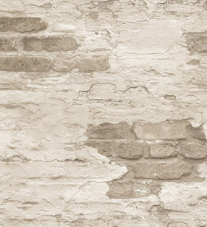 Papel pintado muro de ladrillo desgastado - Morris Street 124401