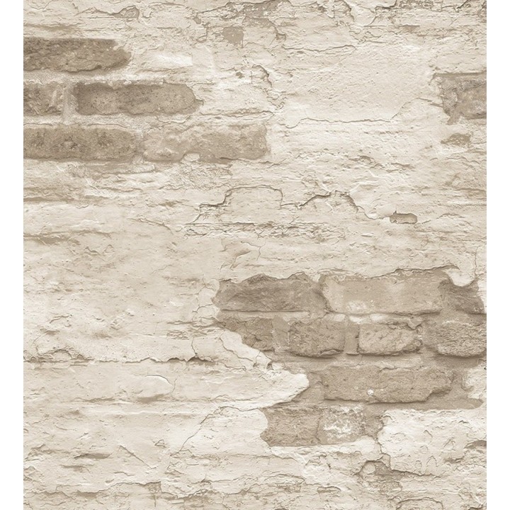 Papel pintado muro de ladrillo desgastado - Morris Street 124401