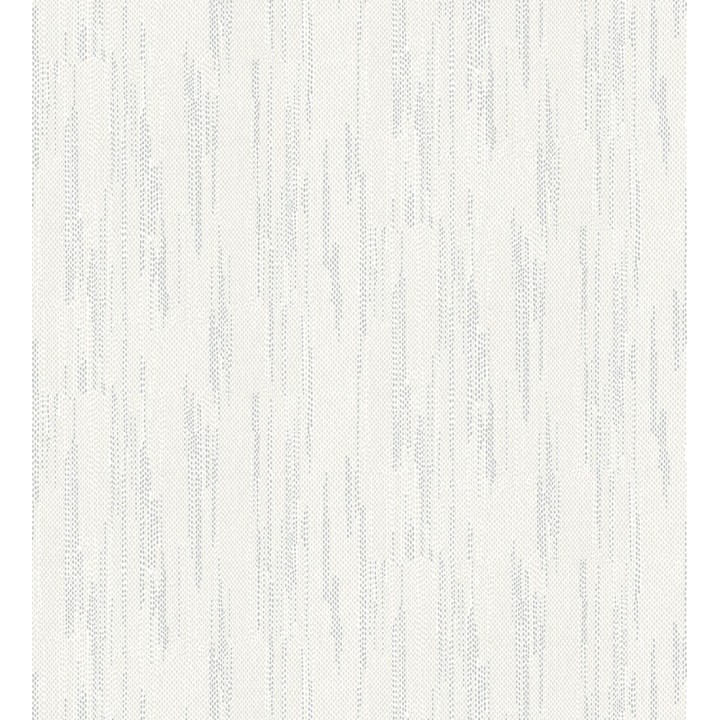 Papel pintado de arpillera con textura minimalista en beige nácar y gris - Haarlem Weft 683118