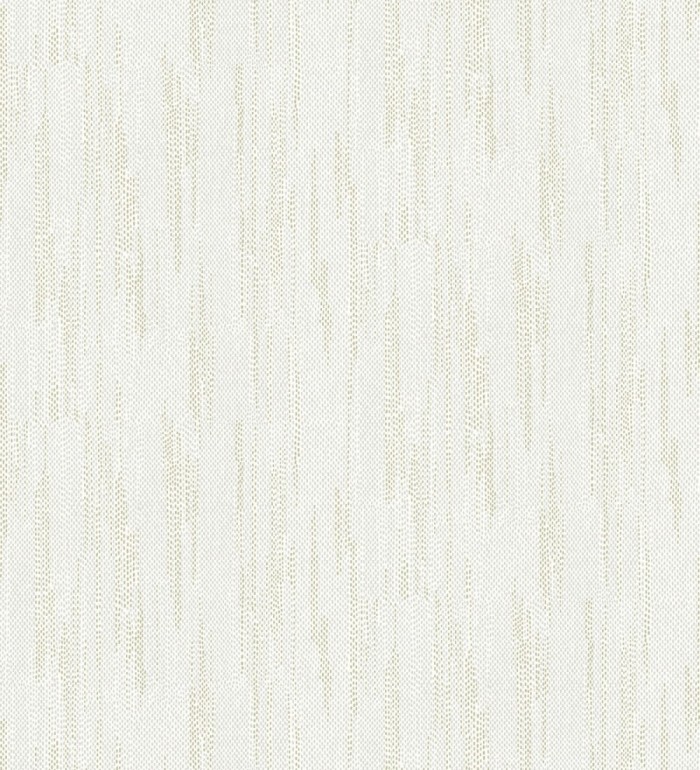 Papel pintado de arpillera con textura minimalista en dorado y gris claro - Haarlem Weft 683119