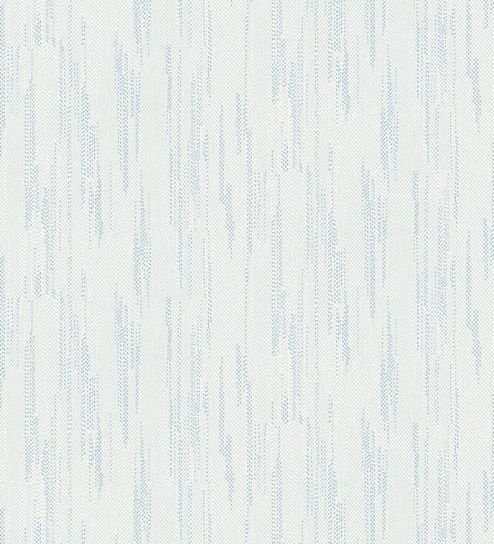 Papel pintado de arpillera con textura minimalista en verde y azul - Haarlem Weft 683120