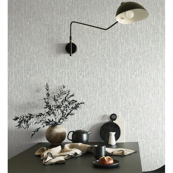 Papel pintado efecto de lentejuelas mate con tonos verde agua y beige - Montreal Haze 683124