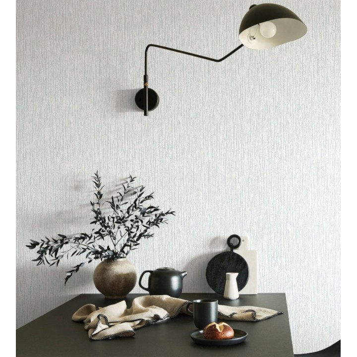 Papel pintado efecto de lentejuelas mate con tonos azules y beige - Montreal Haze 683126