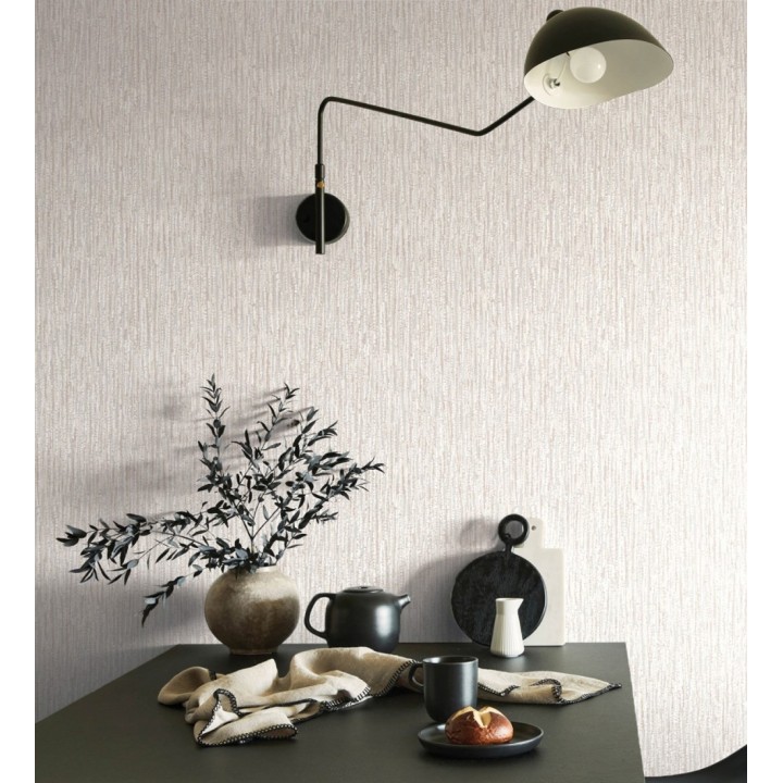 Papel pintado efecto de lentejuelas mate con tonos salmón y beige - Montreal Haze 683127