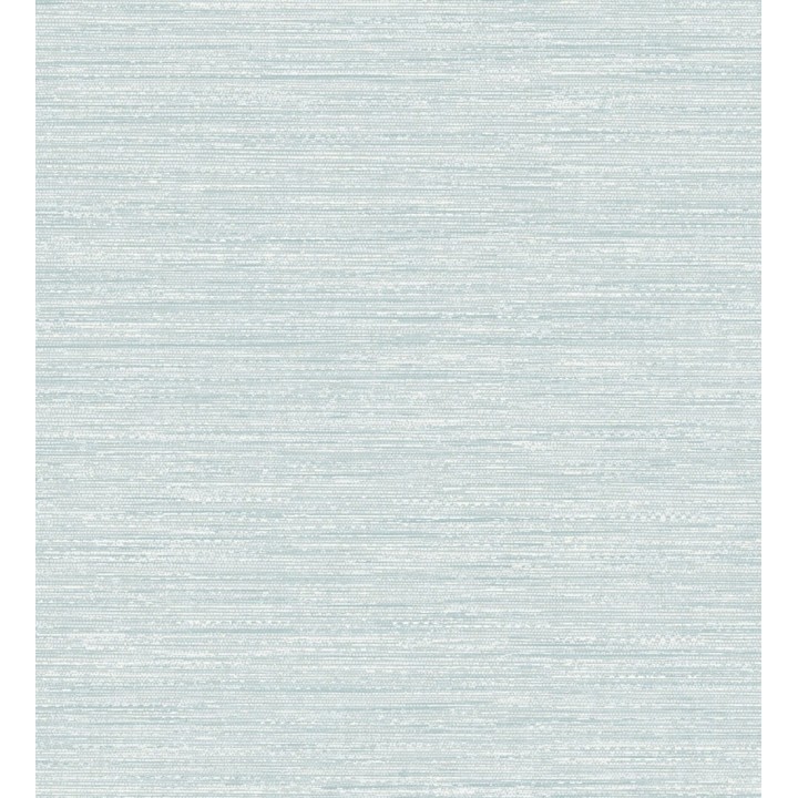 Papel pintado fibra vegetal microtexturada tono agua marina - Sahara Weave 683132