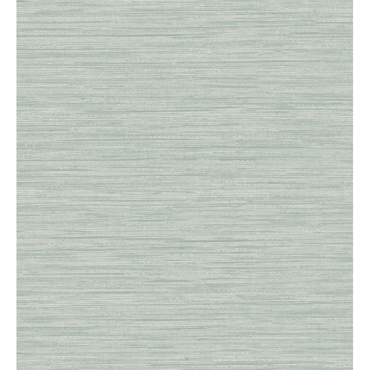 Papel pintado fibra vegetal microtexturado en tonos verde agua - Sahara Weave 683139