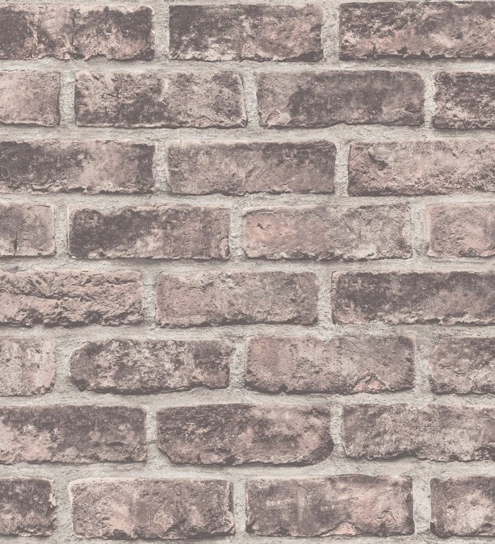 Papel pintado muro de ladrillo estilo rústico - Atlas Street 125172