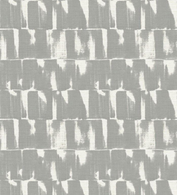 Papel pintado abstracto con pinceladas color gris oscuro  - Bashira 683167