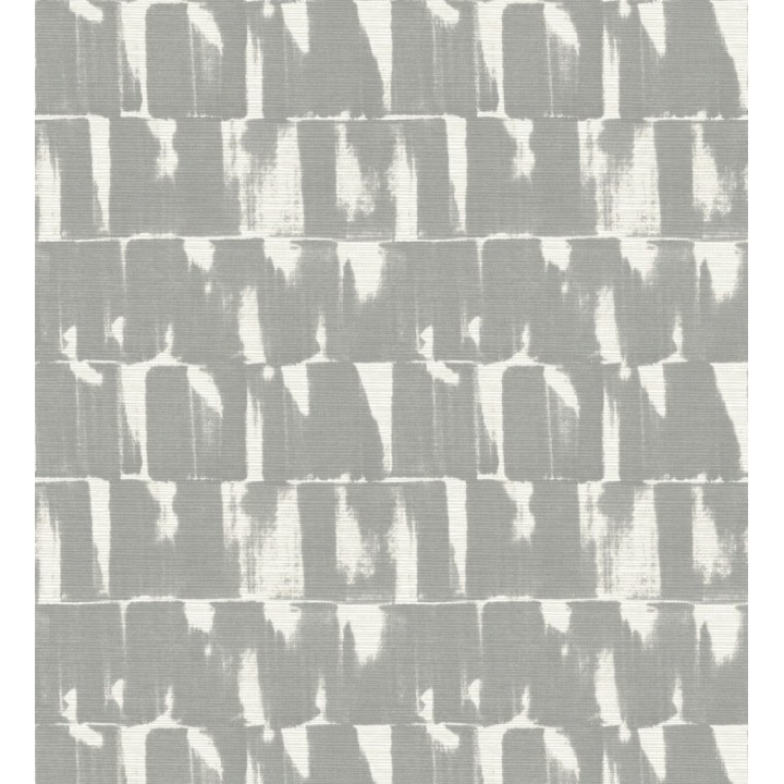 Papel pintado abstracto con pinceladas color gris oscuro  - Bashira 683167