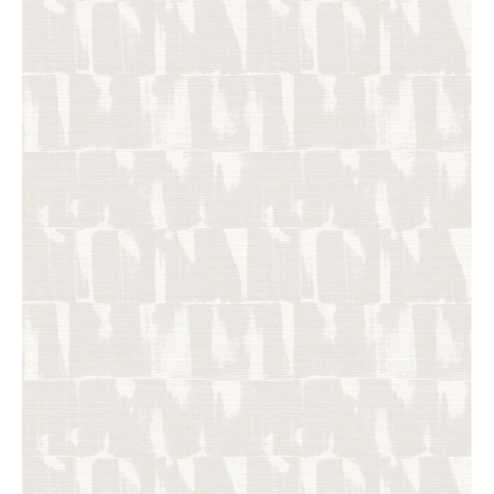 Papel pintado abstracto con pinceladas color gris claro - Bashira 683169