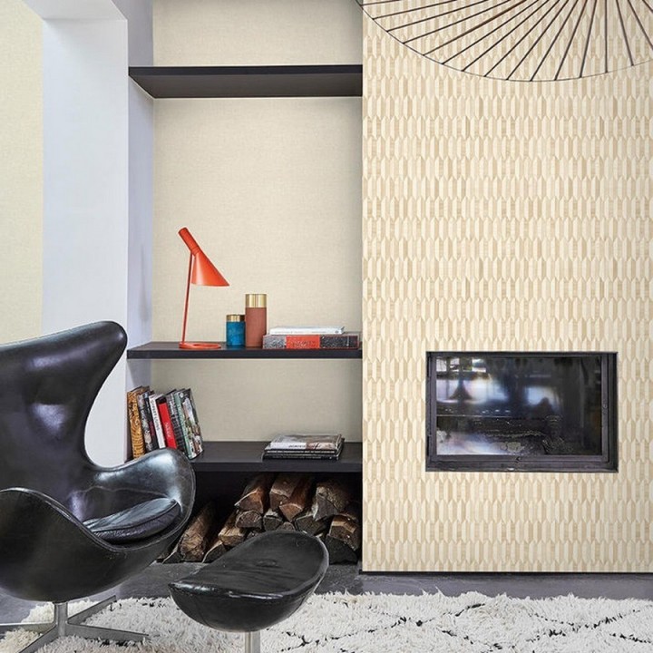 Papel pintado geométrico estilo nórdico - Ruby Arrows 125214