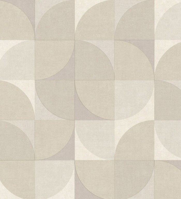 Papel pintado geométrico estilo retro - Oswald Retro 125219